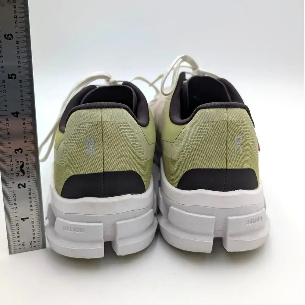 On Running Cloudflow 4 Sneaker Shoes Lace-Up Men's Zest Frost Size US9.5 EU43